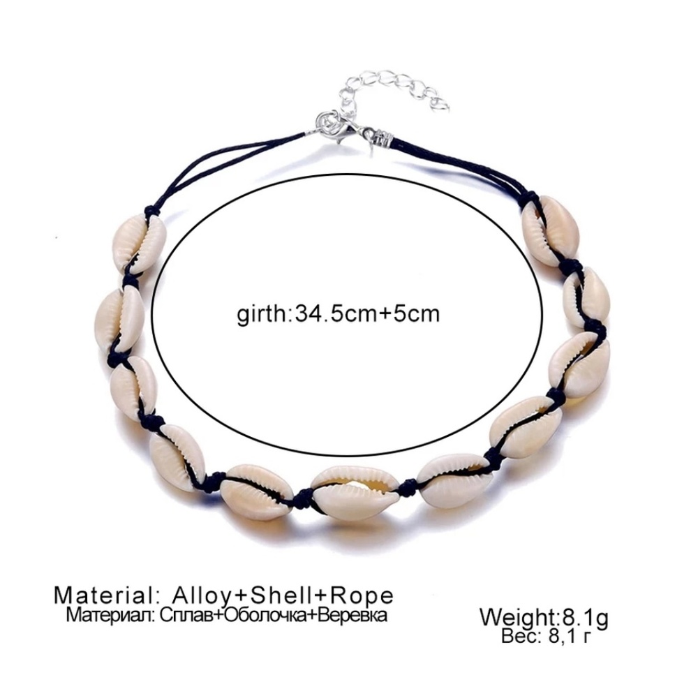 NWOT white puka shell chokers!!!! - Picture 2 of 2